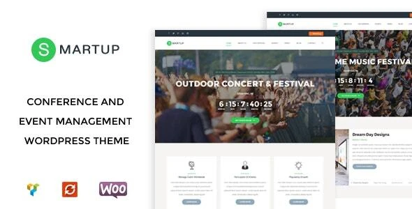 Smart Up – Conference & Event Management WordPress Theme